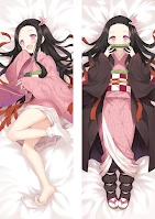 Mily Lifestyle Demon Slayer Nezuko Kamado Body Pillow Cover