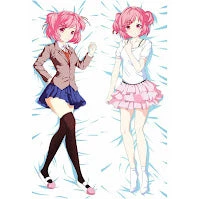 Mily Doki Doki Literature Club Natsuki Body Pillow Cover 3 Mily Doki Doki Literature Club Natsuki Body Pillow Cover