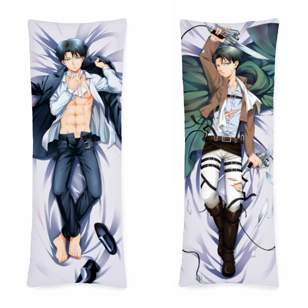Mily Attack On Titan Levi Ackerman Body Pillow Cover 4 Mily Attack On Titan Levi Ackerman Body Pillow Cover