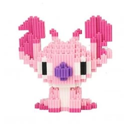 Mily Lilo & Stitch Stitch Connection Blocks (Angel) Figures