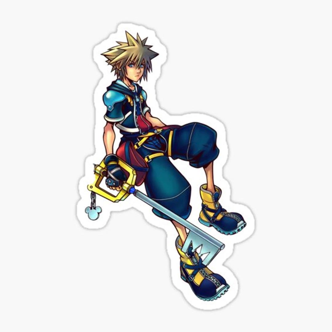 Mily Kingdom Hearts II Sora Sticker Home Décor 3 Mily Kingdom Hearts II Sora Sticker Home Décor