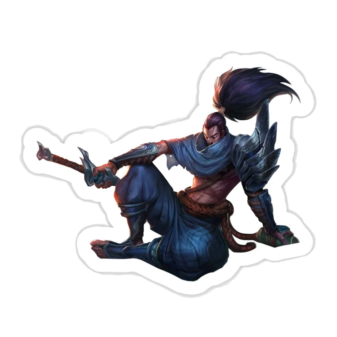 Mily League Of Legends Yasuo Sticker Home Décor 3 Mily League Of Legends Yasuo Sticker Home Décor