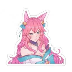 Mily League Of Legends Spirit Blossom Ahri Sticker