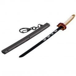 Mily Accessories Demon Slayer Kyojuro Rengoku Nichirin Sword Keychain