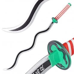 Mily Accessories Demon Slayer Obanai Nichirin Blade Cosplay Weapon