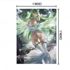 Mily Lifestyle Code Geass C.C. Pin Up "11 X 17" Aluminum Art Print 8 Mily Lifestyle Code Geass C.C. Pin Up