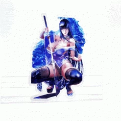 Mily Home Décor Naruto: Shippuden Hinata Hyuga Lenticular Sticker