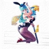 Mily Dragon Ball Bulma Bunny Lenticular Sticker