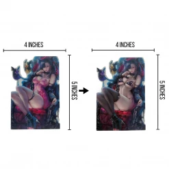 Mily Pokemon Marnie & Morpekos Lenticular Sticker Home Décor