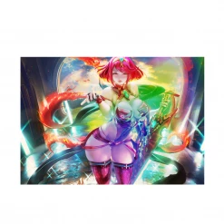 Mily Xenoblade Chronicles Pyra Pin Up "11 X 17" Metallic Glossy Art Print