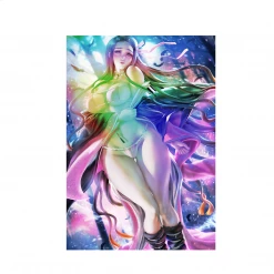 Mily Demon Slayer Nezuko Kamado Pin Up "11 X 17" Metallic Glossy Art Print Lifestyle