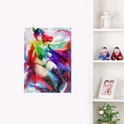 Mily RWBY Ruby Rose Pin Up "11 X 17" Metallic Glossy Art Print Lifestyle 7 Mily RWBY Ruby Rose Pin Up