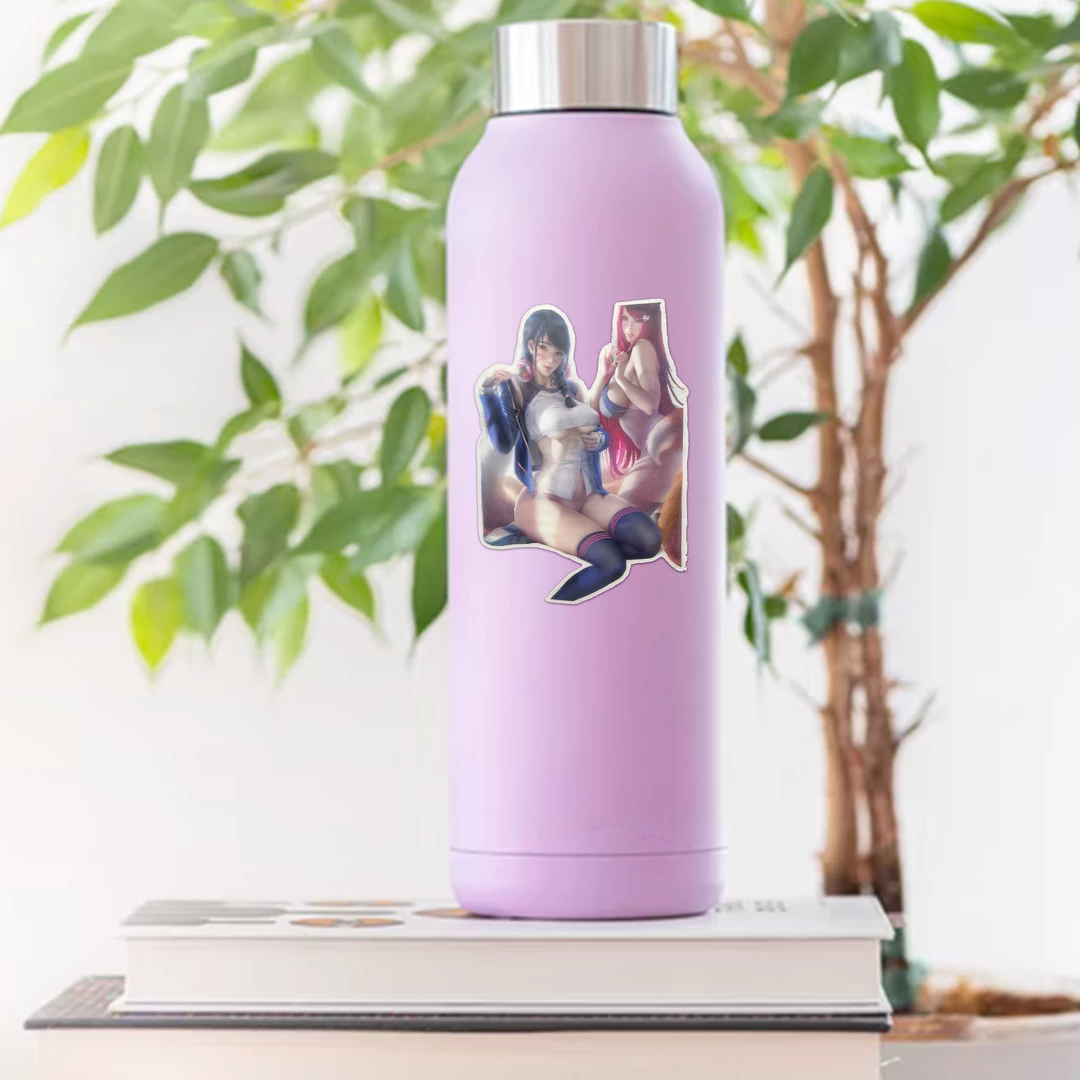 Mily Home Décor Overwatch × League Of Legends Academy D.va & Ahri Lenticular Sticker 6 Mily Home Décor Overwatch × League Of Legends Academy D.va & Ahri Lenticular Sticker