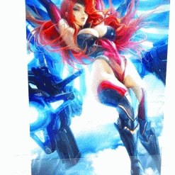 Mily League Of Legends Gun Goddess Miss Fortune "11 X 17" Lenticular 3D Art Print