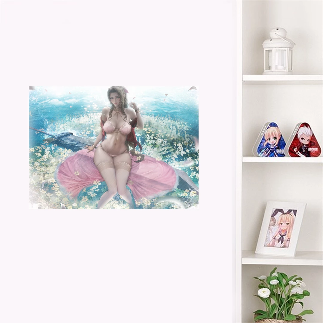 Mily Final Fantasy Aerith Resting "11 X 17" Aluminum Art Print 6 Mily Final Fantasy Aerith Resting "11 X 17" Aluminum Art Print