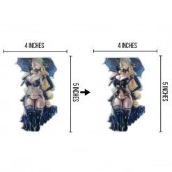 Mily Home Décor Pokemon Cynthia Lenticular Sticker