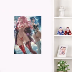 Mily Lifestyle Darling In The FranXX × Evangelion Zero Two & Ichigo "11 X 17" Aluminum Art Print 9 Mily Lifestyle Darling In The FranXX × Evangelion Zero Two & Ichigo