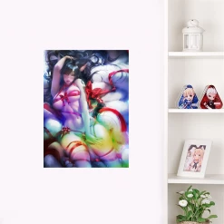 Mily Lifestyle League Of Legends Ahri Birthday Suit Ver. 2 "11 X 17" Metallic Glossy Art Print 7 Mily Lifestyle League Of Legends Ahri Birthday Suit Ver. 2