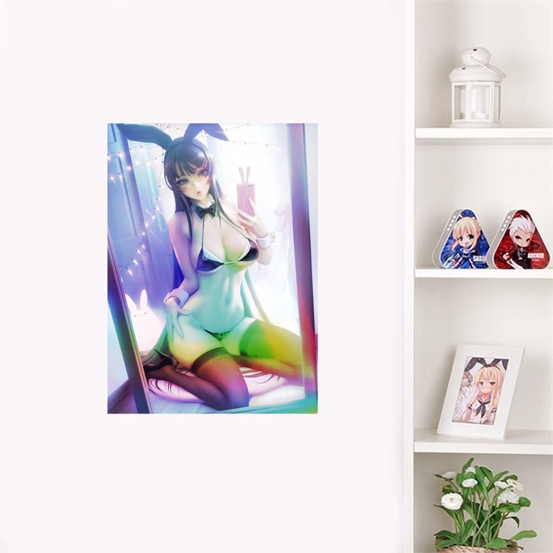 Mily Rascal Does Not Dream Of Bunny Girl Senpai Mai Sakurajima Pinup Ver. 2 "11 X 17" Metallic Glossy Art Print 5 Mily Rascal Does Not Dream Of Bunny Girl Senpai Mai Sakurajima Pinup Ver. 2 "11 X 17" Metallic Glossy Art Print