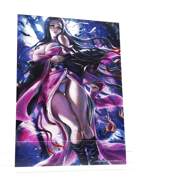 Mily Lifestyle Demon Slayer Nezuko Kamado "11 X 17" Lenticular 3D Art Print 3 Mily Lifestyle Demon Slayer Nezuko Kamado "11 X 17" Lenticular 3D Art Print