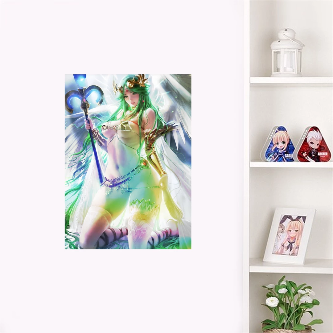 Mily Kid Icarus Palutena Pin Up Ver. 2 "11 X 17" Metallic Glossy Art Print Lifestyle 5 Mily Kid Icarus Palutena Pin Up Ver. 2 "11 X 17" Metallic Glossy Art Print Lifestyle