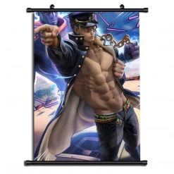 Mily Home Décor JoJo's Bizarre Adventure Jotaro Kujo 23 X 36 Inch Wall Scroll Poster Ver. 2