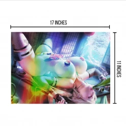 Mily Naruto: Shippuden Tsunade Wild Night "11 X 17" Metallic Glossy Art Print Ver. 2