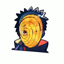 Mily Naruto: Shippuden Obito Lenticular Sticker