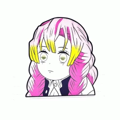 Mily Demon Slayer Mitsuri Laugh Lenticular Sticker