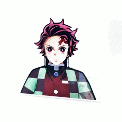 Mily Demon Slayer Tanjiro Final Battle Lenticular Sticker