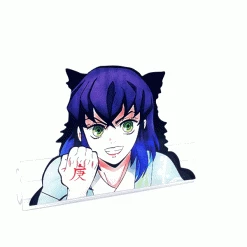 Mily Demon Slayer Inosuke Lenticular Sticker Home Décor