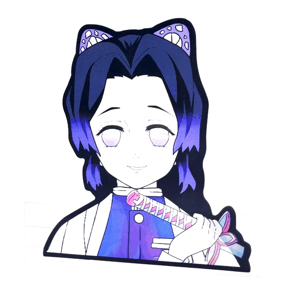 Mily Demon Slayer Shinobu Lenticular Sticker 5 Mily Demon Slayer Shinobu Lenticular Sticker