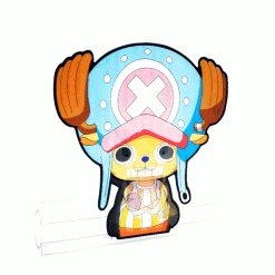 Mily One Piece Chopper Lenticular Sticker Home Décor