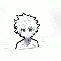 Mily Hunter X Hunter Killua Lenticular Sticker Home Décor