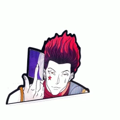 Mily Hunter × Hunter Hisoka Lenticular Sticker