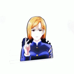 Mily Jujutsu Kaisen Nobara Kugisaki Lenticular Sticker Home Décor