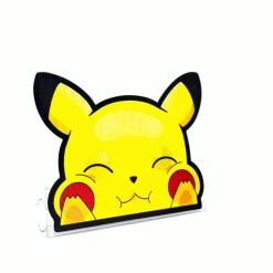 Mily Pokemon Pikachu Peeker Lenticular Sticker