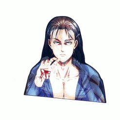 Mily Attack On Titan Final Season Eren Lenticular Sticker Home Décor 7 Mily Attack On Titan Final Season Eren Lenticular Sticker Home Décor