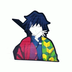 Mily Home Décor Demon Slayer Giyu Expressions Lenticular Sticker 7 Mily Home Décor Demon Slayer Giyu Expressions Lenticular Sticker
