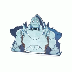 Mily Fullmetal Alchemist Alphonse Elric Lenticular Sticker Home Décor