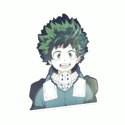 Mily My Hero Academia Deku Lenticular Sticker