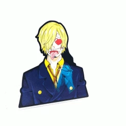 Mily Home Décor One Piece Sanji Lenticular Sticker