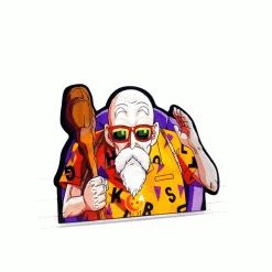 Mily Dragon Ball Master Roshi Lenticular Sticker
