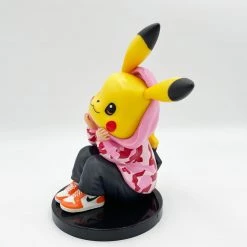 Mily Pokemon Pink Hooded Pikachu Figure Figures