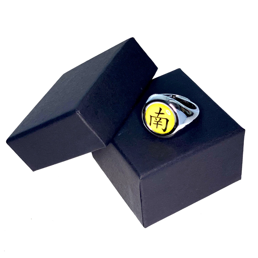 Mily Accessories Naruto Akatsuki Ring: Kisame Yellow 3 Mily Accessories Naruto Akatsuki Ring: Kisame Yellow
