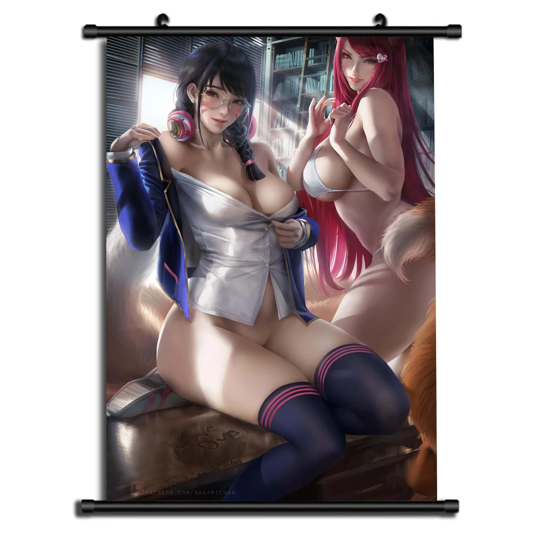 Mily Overwatch X League Of Legends Academy Girls 23 X 36 Inch Wall Scroll Poster Home Décor 3 Mily Overwatch X League Of Legends Academy Girls 23 X 36 Inch Wall Scroll Poster Home Décor