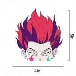 Mily Home Décor Hunter X Hunter Hisoka Peeker Sticker