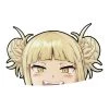 Mily My Hero Academy Toga Smiling Sticker Home Décor