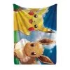 Mily Pokemon Lets Go Pikachu And Eevee Throw Blanket Lifestyle