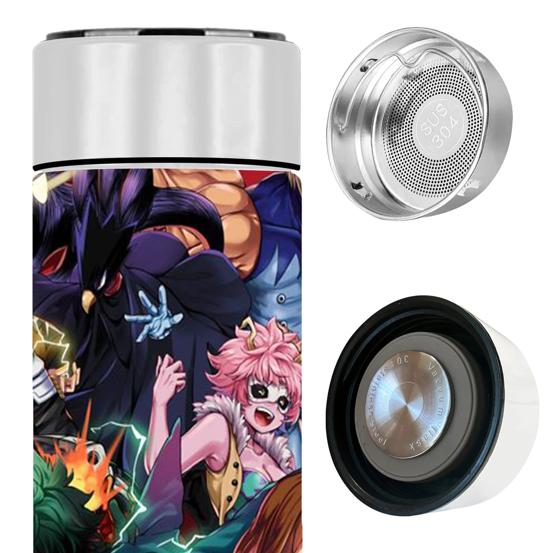 Mily My Hero Academia Characters Temperature Display Thermal Bottle 6 Mily My Hero Academia Characters Temperature Display Thermal Bottle